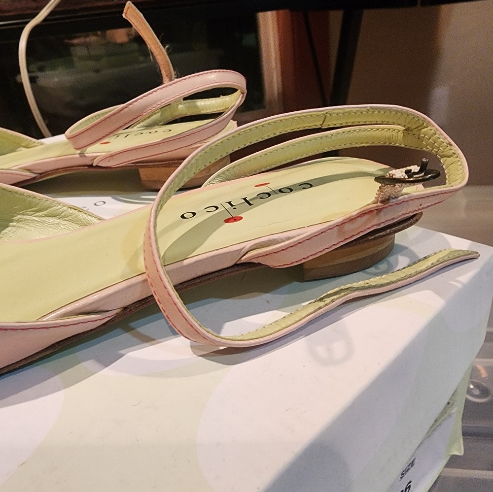Coclico KILLY flats leather pink green - Picture 4 of 9